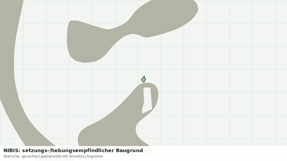 Statische Kartenansicht: NIBIS: setzungs-/hebungsempfindlicher Baugrund