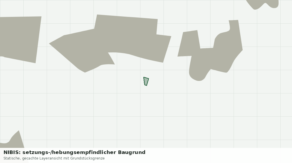 Statische Kartenansicht: NIBIS: setzungs-/hebungsempfindlicher Baugrund
