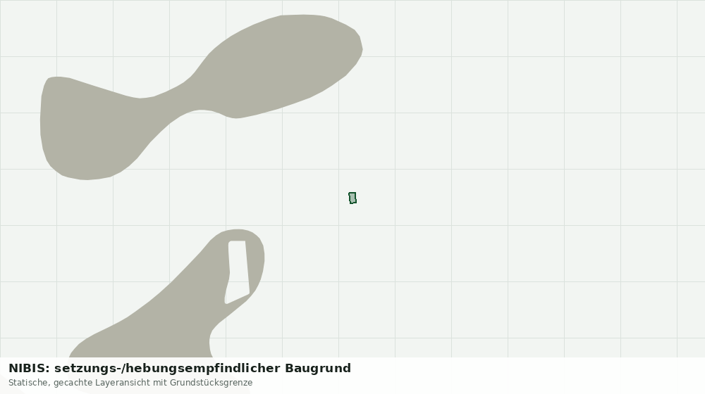 Statische Kartenansicht: NIBIS: setzungs-/hebungsempfindlicher Baugrund
