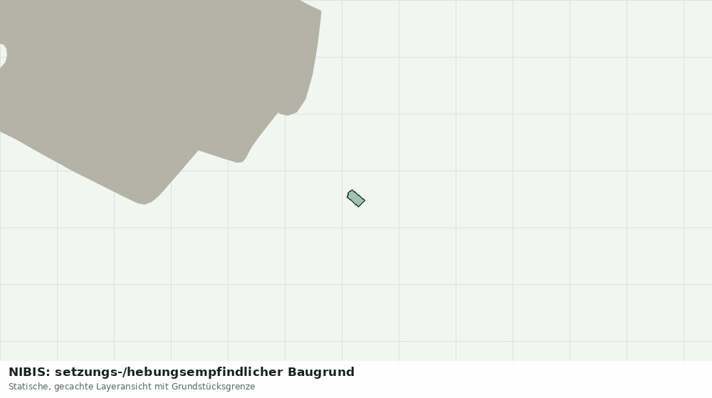 Statische Kartenansicht: NIBIS: setzungs-/hebungsempfindlicher Baugrund