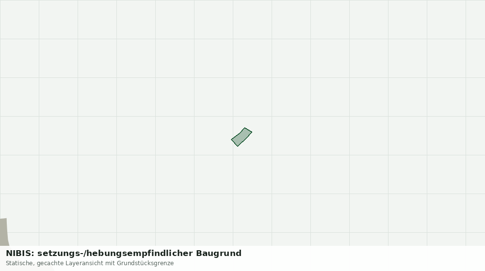 Statische Kartenansicht: NIBIS: setzungs-/hebungsempfindlicher Baugrund