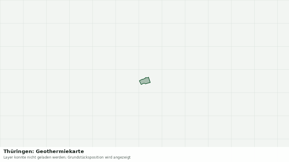 Statische Kartenansicht: Thüringen: Geothermiekarte