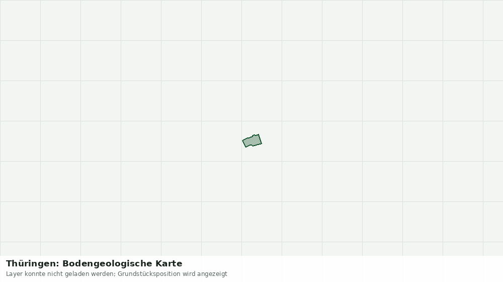 Statische Kartenansicht: Thüringen: Bodengeologische Karte