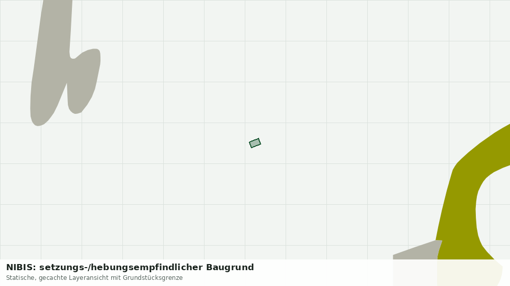 Statische Kartenansicht: NIBIS: setzungs-/hebungsempfindlicher Baugrund