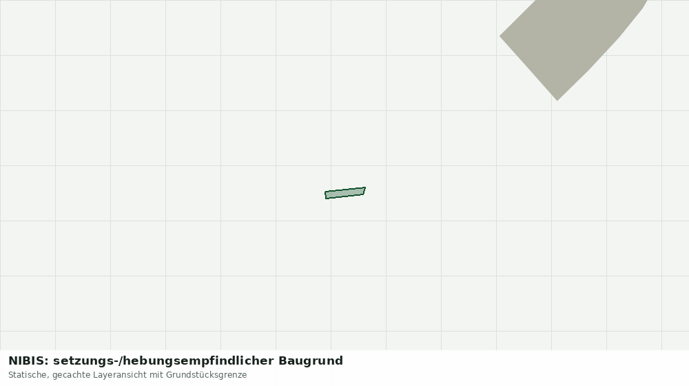 Statische Kartenansicht: NIBIS: setzungs-/hebungsempfindlicher Baugrund