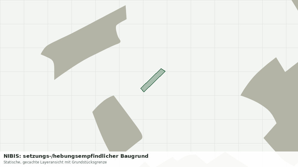 Statische Kartenansicht: NIBIS: setzungs-/hebungsempfindlicher Baugrund