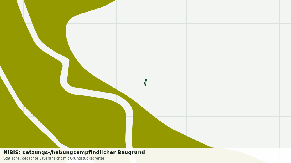 Statische Kartenansicht: NIBIS: setzungs-/hebungsempfindlicher Baugrund