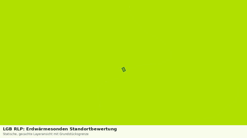 Statische Kartenansicht: LGB RLP: Erdwärmesonden Standortbewertung