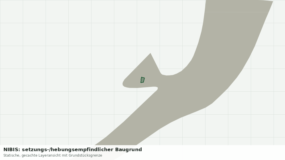 Statische Kartenansicht: NIBIS: setzungs-/hebungsempfindlicher Baugrund