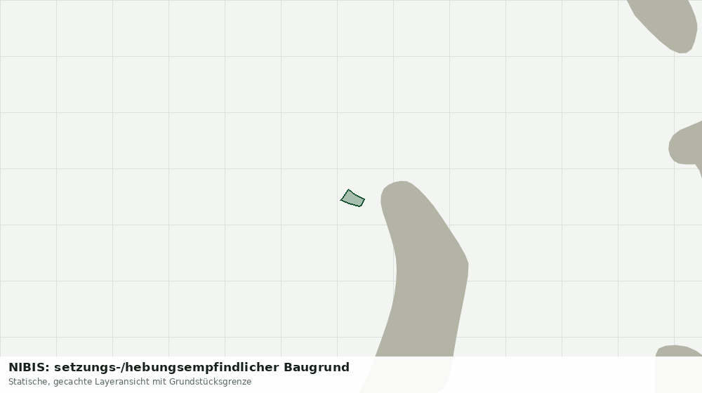 Statische Kartenansicht: NIBIS: setzungs-/hebungsempfindlicher Baugrund