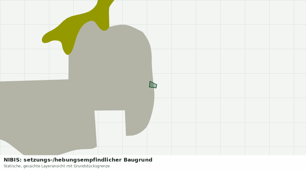 Statische Kartenansicht: NIBIS: setzungs-/hebungsempfindlicher Baugrund