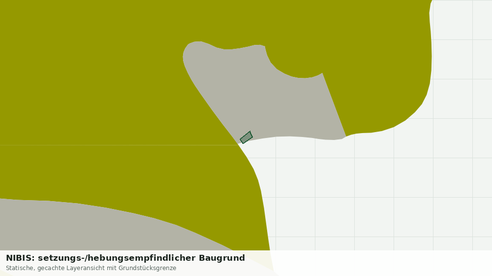 Statische Kartenansicht: NIBIS: setzungs-/hebungsempfindlicher Baugrund