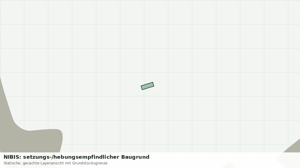 Statische Kartenansicht: NIBIS: setzungs-/hebungsempfindlicher Baugrund