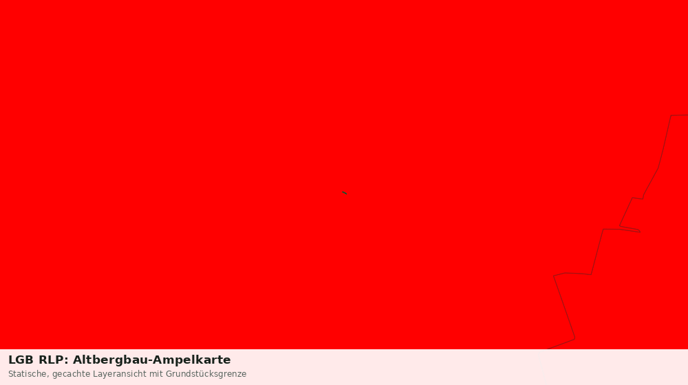 Statische Kartenansicht: LGB RLP: Altbergbau-Ampelkarte