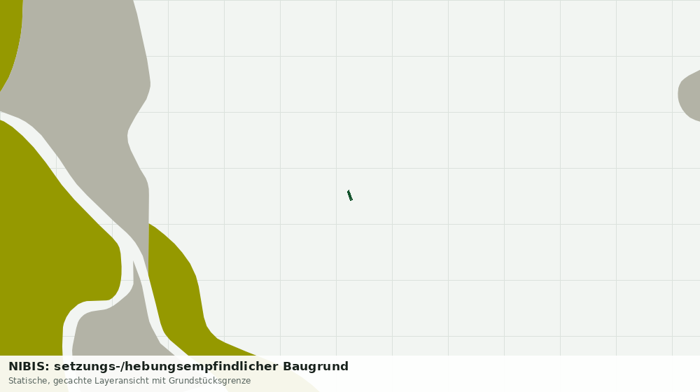 Statische Kartenansicht: NIBIS: setzungs-/hebungsempfindlicher Baugrund