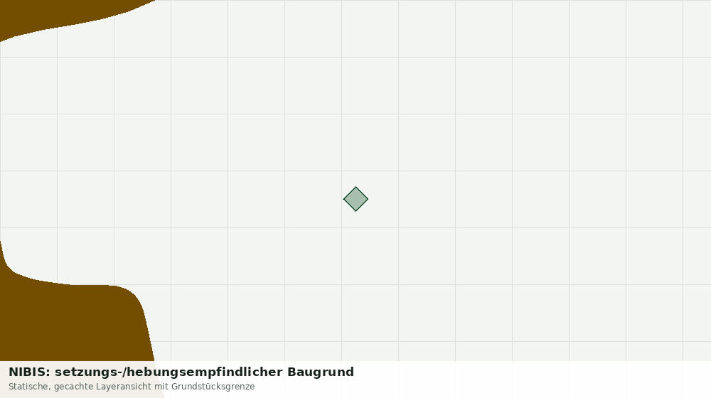 Statische Kartenansicht: NIBIS: setzungs-/hebungsempfindlicher Baugrund
