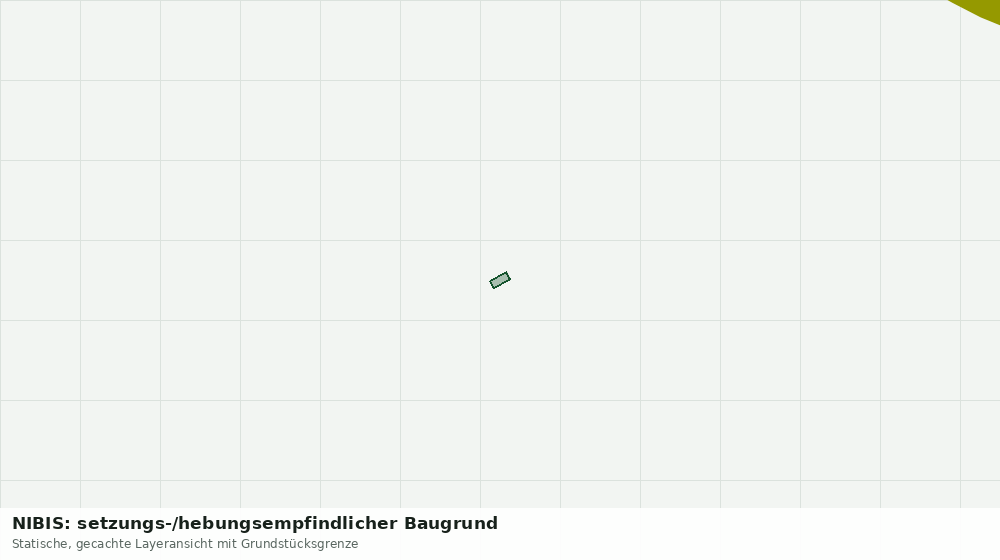 Statische Kartenansicht: NIBIS: setzungs-/hebungsempfindlicher Baugrund