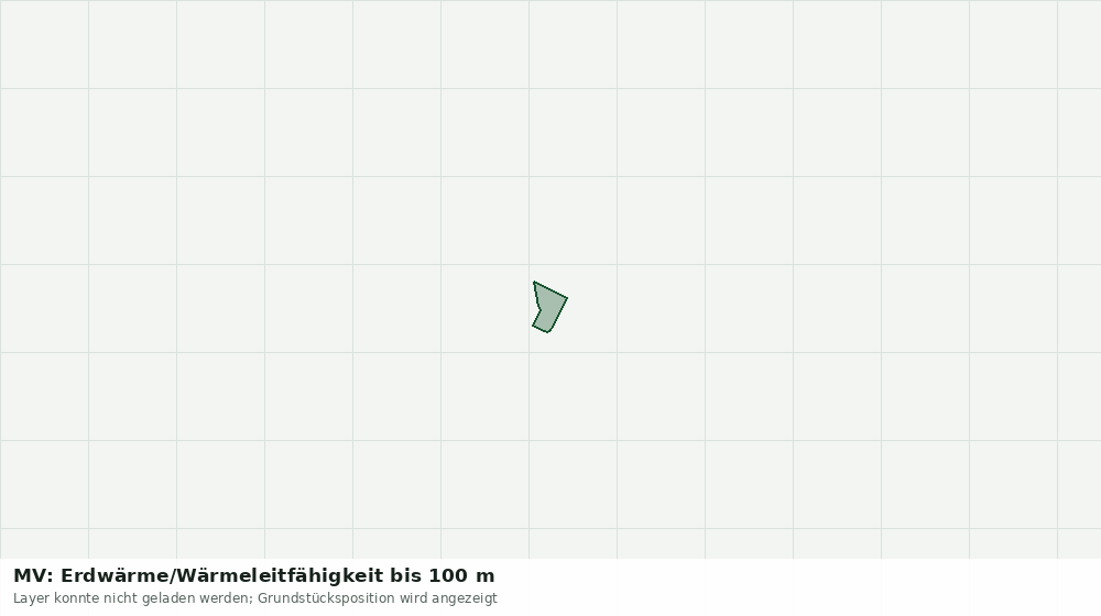 Statische Kartenansicht: MV: Erdwärme/Wärmeleitfähigkeit bis 100 m