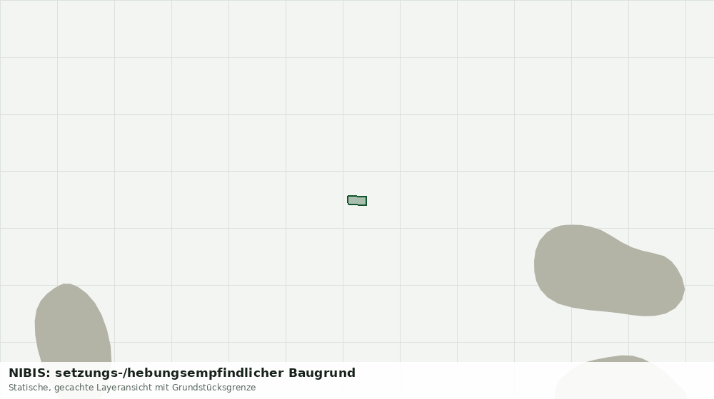Statische Kartenansicht: NIBIS: setzungs-/hebungsempfindlicher Baugrund