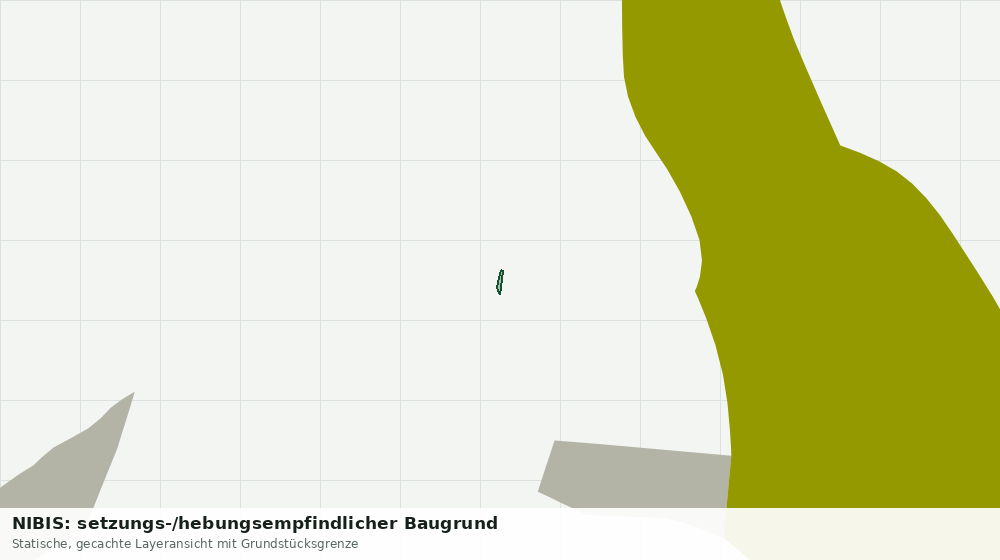 Statische Kartenansicht: NIBIS: setzungs-/hebungsempfindlicher Baugrund