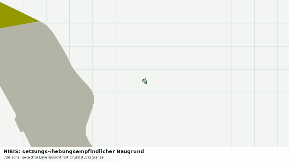 Statische Kartenansicht: NIBIS: setzungs-/hebungsempfindlicher Baugrund