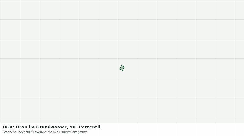 Statische Kartenansicht: BGR: Uran im Grundwasser, 90. Perzentil