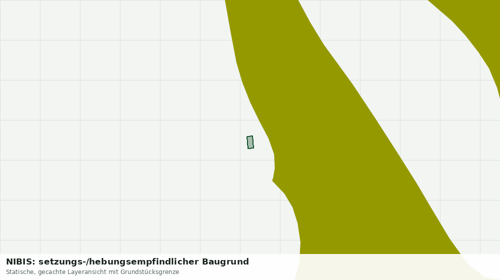 Statische Kartenansicht: NIBIS: setzungs-/hebungsempfindlicher Baugrund