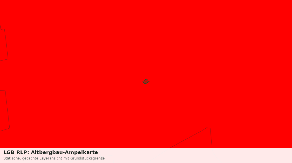 Statische Kartenansicht: LGB RLP: Altbergbau-Ampelkarte