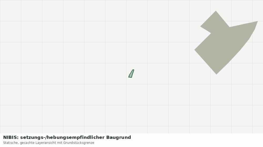 Statische Kartenansicht: NIBIS: setzungs-/hebungsempfindlicher Baugrund