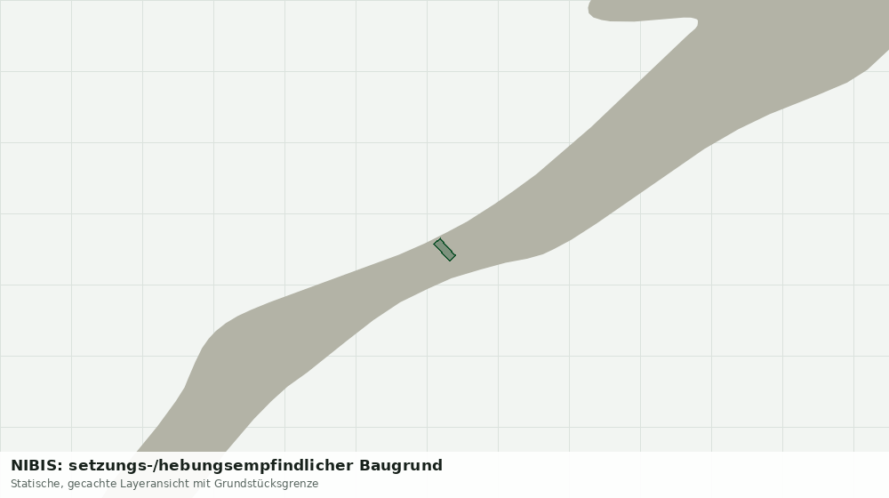 Statische Kartenansicht: NIBIS: setzungs-/hebungsempfindlicher Baugrund