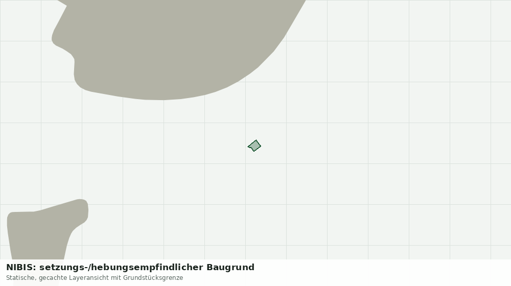 Statische Kartenansicht: NIBIS: setzungs-/hebungsempfindlicher Baugrund