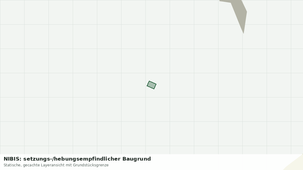 Statische Kartenansicht: NIBIS: setzungs-/hebungsempfindlicher Baugrund
