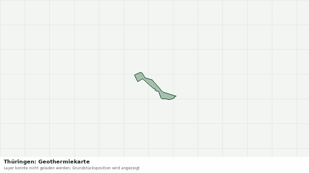 Statische Kartenansicht: Thüringen: Geothermiekarte