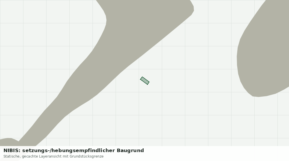 Statische Kartenansicht: NIBIS: setzungs-/hebungsempfindlicher Baugrund