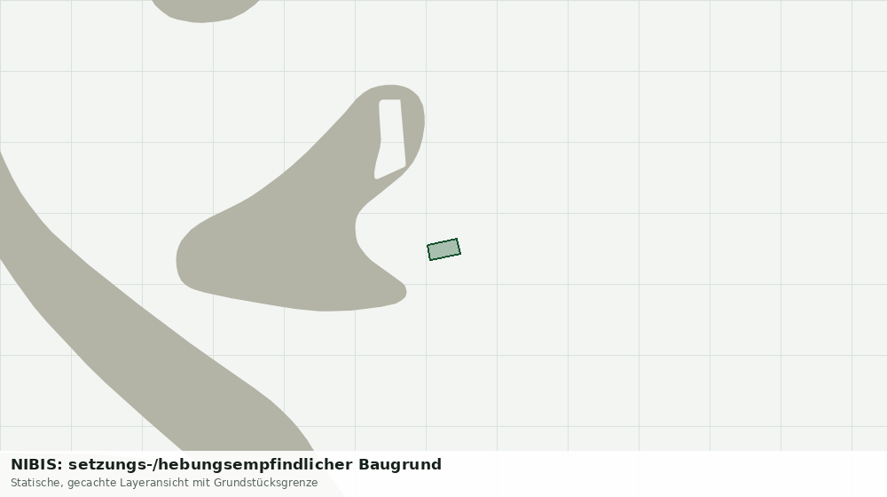 Statische Kartenansicht: NIBIS: setzungs-/hebungsempfindlicher Baugrund