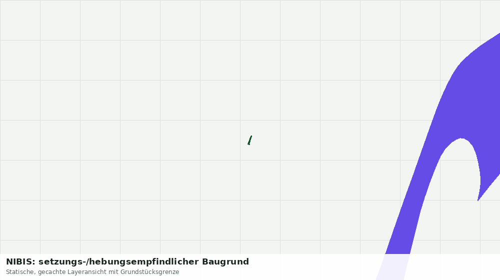 Statische Kartenansicht: NIBIS: setzungs-/hebungsempfindlicher Baugrund