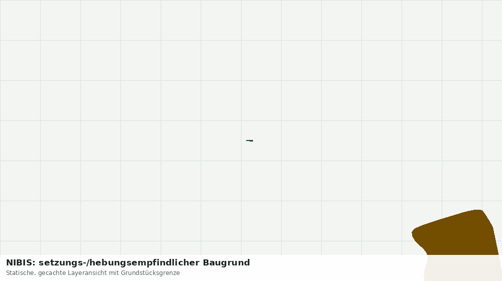 Statische Kartenansicht: NIBIS: setzungs-/hebungsempfindlicher Baugrund