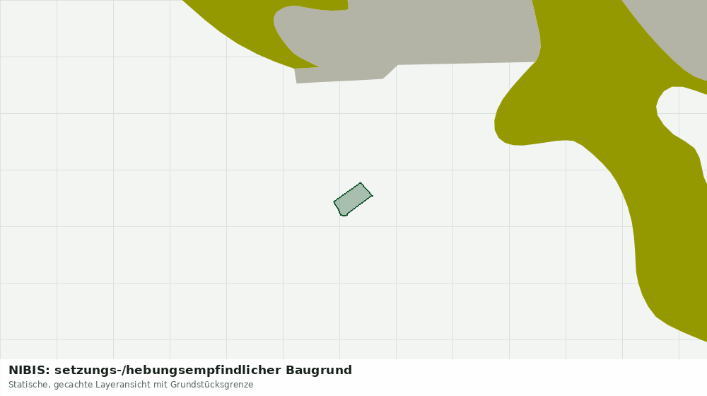 Statische Kartenansicht: NIBIS: setzungs-/hebungsempfindlicher Baugrund