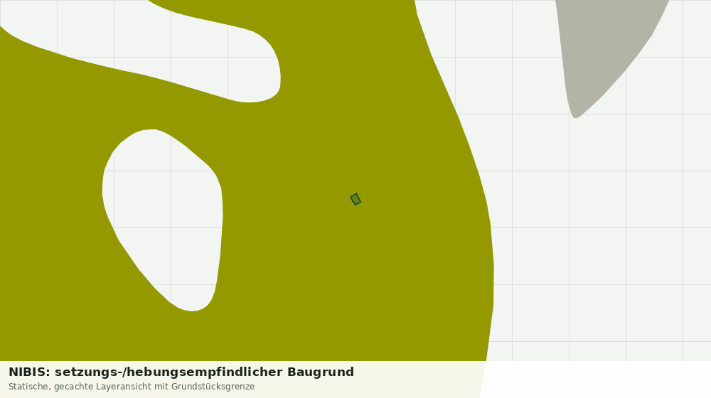 Statische Kartenansicht: NIBIS: setzungs-/hebungsempfindlicher Baugrund