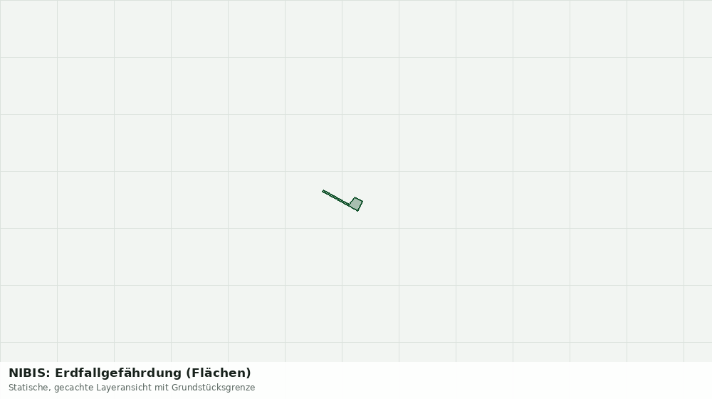 Statische Kartenansicht: NIBIS: Erdfallgefährdung (Flächen)