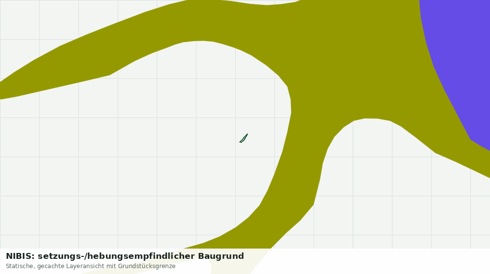 Statische Kartenansicht: NIBIS: setzungs-/hebungsempfindlicher Baugrund