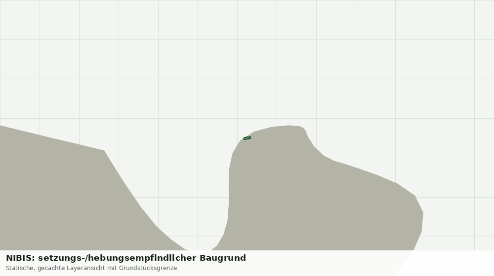 Statische Kartenansicht: NIBIS: setzungs-/hebungsempfindlicher Baugrund