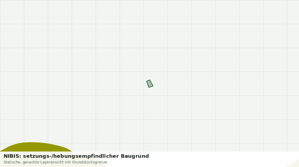 Statische Kartenansicht: NIBIS: setzungs-/hebungsempfindlicher Baugrund