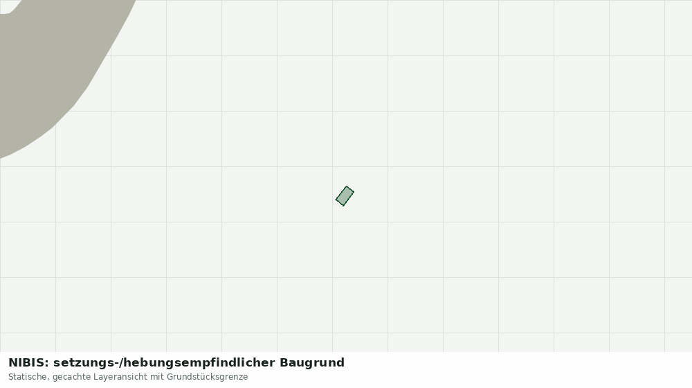Statische Kartenansicht: NIBIS: setzungs-/hebungsempfindlicher Baugrund