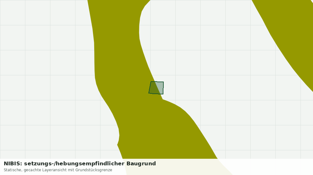 Statische Kartenansicht: NIBIS: setzungs-/hebungsempfindlicher Baugrund