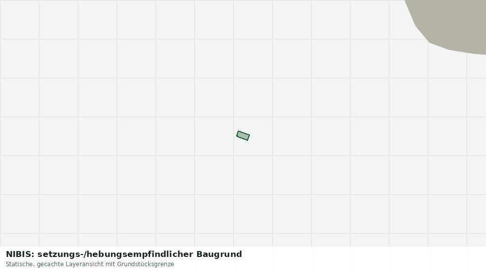 Statische Kartenansicht: NIBIS: setzungs-/hebungsempfindlicher Baugrund