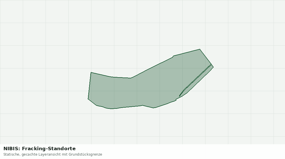Statische Kartenansicht: NIBIS: Fracking-Standorte