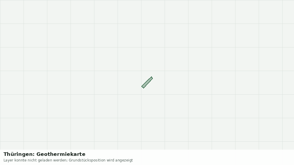 Statische Kartenansicht: Thüringen: Geothermiekarte