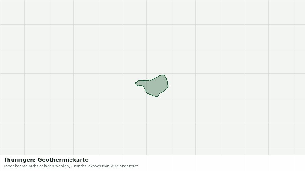Statische Kartenansicht: Thüringen: Geothermiekarte