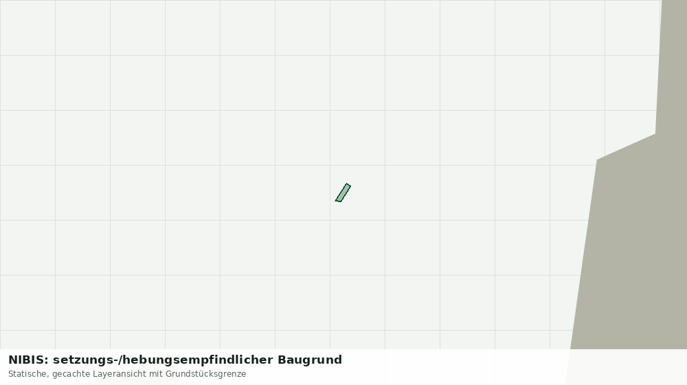 Statische Kartenansicht: NIBIS: setzungs-/hebungsempfindlicher Baugrund